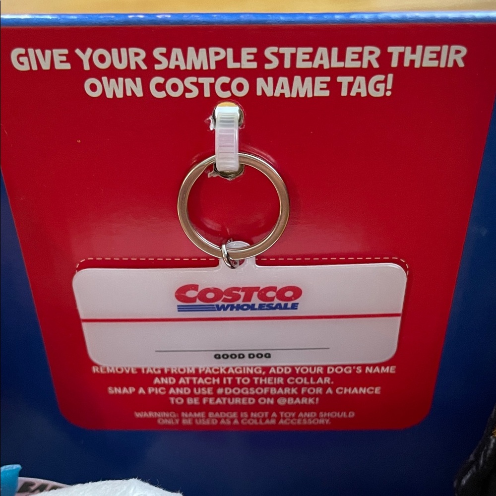 COSTCO Bark Food Court Stuffed Animal Toys - Red, Yellow, Blue - Picture 3 of 3